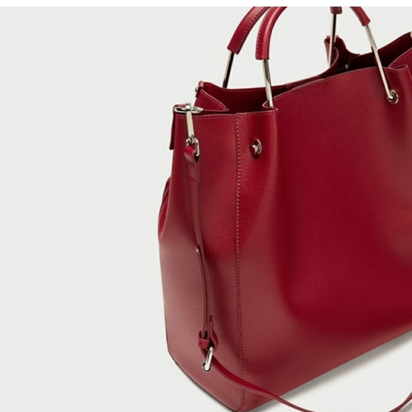 Zara red crossbody bag - Picture 4 of 4